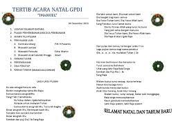 06.04.2021 · tertib acara natal ina hkbp dalam bahasa batak lengkap dengan liturgi dan prolok / 35 ide prolog liturgi natal bahasa batak zee blog s : Tertib Acara