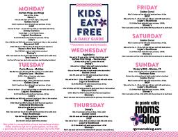 Maybe you would like to learn more about one of these? Printable Kids Eat Free Guide