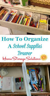 Organize now, pay over 6 weeks with afterpay. How To Organize School Supplies For Home Use