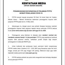 A kadir berkata beliau membuat keputusan itu demi mengelak kekeliruan dalam kalangan masyarakat berkaitan peranannya dalam majlis tersebut. Ptptn Tangguh Bayaran Pinjaman 3 Bulan Berkuatkuasa Serta Merta Hingga 30 Jun