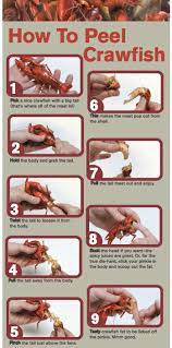 Everyone Has A Slightly Different Method To Peeling Crawfish How Do You Eat Crawfish Seafood Boil Boiled Food Crawfish