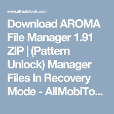 Download Aroma File Manager 2 00 Zip 2020 Latest Version Allmobitools Aroma Repair Videos Download