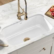 This undermount kitchen sink comes with a complete set that will save you extra trips to the hardware store. Undermount Kraus Kitchen Sinks You Ll Love In 2021 Wayfair