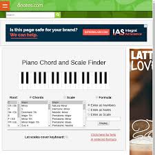 Mix Piano Chord Chart