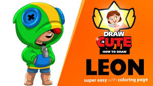 100 free brawl stars images on transparent background. How To Draw Leon Super Easy Brawl Stars Drawing Tut On Behance