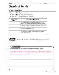 One pair of electrons from sulfur must be slit up for this one to work. Chemical Bonding Worksheet Answers Key Promotiontablecovers