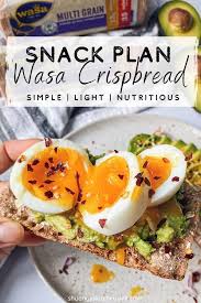 Snack Plan Wasa Crispbread Healthy Recipes Easy Snacks Healthy Bedtime Snacks Healthy Snacks Recipes