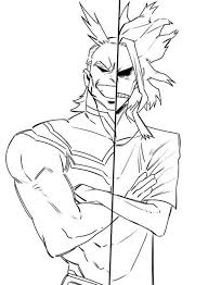 My hero academia is a manga about the aspiring teenager izuku midoriya, who dreamed of having some serious abilities, but was born without them. Printable All Might Coloring Pages Anime Coloring Pages