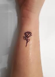 Cute Flower Wrist Tattoo Small Rose Tattoo Rose Tattoos On Wrist Cute Tattoos On Wrist