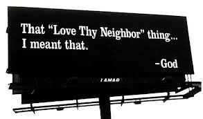 That Love Thy Neighbor Thing I Meant That God Love Thy Neighbor Love Your Neighbour Christian Leave