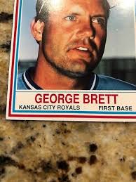 George Brett Post First Collector Series Pristine Condition Card