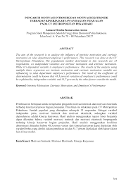 Motivasi dan belajar merupakan dua hal yang saling mempengaruhi. Http Www Ejournal Pelitaindonesia Ac Id Ojs32 Index Php Procuratio Article Download 362 305