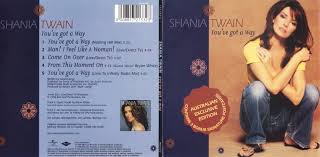 Shania Twain Man I Feel Like A Woman Live In Chicago You Ve Got A Way Australian Exclusive Digipak Includes Postcards Shania Twain Book Cover Cover