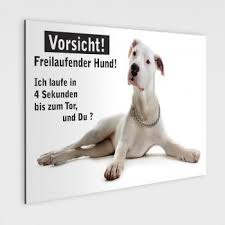Zur sicherheit scannen sie ihr werk dann ein, damit sie. Hundewarnschilder Achtung Vorsicht Hund