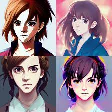 anime portrait of emma watson as an anime girl by | Stable Diffusion |  OpenArt