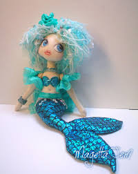 Mermaid Dollcustom Order In Similar Style Reserved For Etsy Mermaid Dolls Fairy Dolls Art Dolls