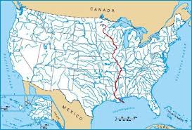 Check spelling or type a new query. Map Of The Mississippi From Minnesota To The Gulf Of Mexico Usa Map Mississippi River Us Map With Cities