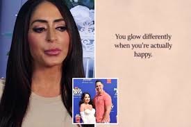 Jersey Shore's Angelina Pivarnick admits she's 'actually happy' after  star's 'secret affair' behind husband Chris' back