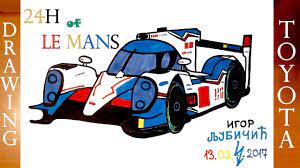Step 8 at last give more details that you want in your car. How To Draw A Car Easy Real Racing 3 Game 24 Hours Of Le Mans Toyota Ts040 Hybrid And Color Youtube