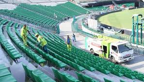 Gaddafi Stadium declared zero waste zone