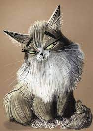 Cataday Cats Grey Cats Cat Sketch