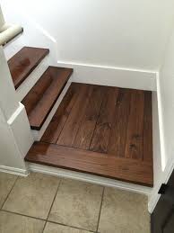 Replaced The Carpet On Our Stairs With Wood R Diy Staircase Remodel Diy Stairs Staircase Makeover