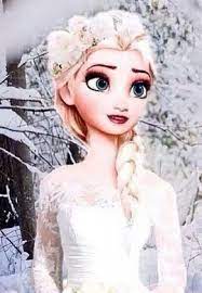 Elsa S Wedding Dress When She Gets Married Princesses De Disney Modernes Princesse Disney Image Princesse