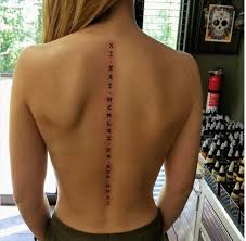 Whether you're looking for a small tattoo down the spine. 50 Back Spine Tattoos For Women 2021 Tribal Flower Quotes