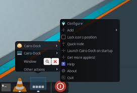 Applets can be detached from the dock to act as desktop widgets. Cairo Dock Review The Dock Is In The Detail