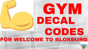 Bloxorz codes and levels guide is very helpful in bloxorz. Gym Decal Codes Welcome To Bloxburg Youtube