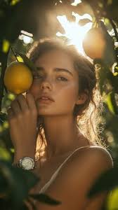 Free Lemon Orchard Beauty Image