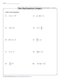 Whenever you have to have assistance on solving quadratic or syllabus for college algebra, pocketmath.net is without question the best place to visit! One Step Equation Worksheets