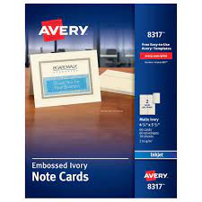 Get it done right with avery design and print and a variety of other templates and software at avery.com. Avery Printable Note Cards 4 1 4 X 5 1 2 60 Cards 8317 Avery Com