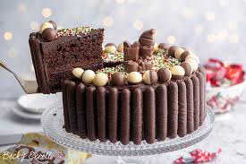 This link opens in a new tab. Gluten Free Christmas Chocolate Cake Recipe Dairy Free Option