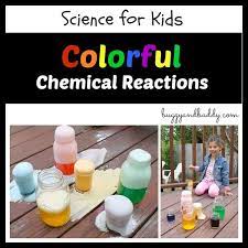 Science For Kids Chemical Reactions Using Baking Soda And Vinegar Science For Kids Science Experiments Kids Chemical Reactions