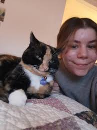 My Mikhail. A kitty gotsta be comfortable.