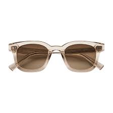 Chimi Eyewear Model 02 Ecru Gradient Lenses Sunglasses 47mm Baltzar