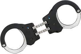 Built with uncompromising quality, for professionals. Asp Ultra Hinge Handcuffs Blue Security Knifecenter 46119