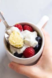 This microwave vanilla mug cake is the easiest cake recipe ever. Easy Vanilla Mug Cake Recipe Baked By An Introvert
