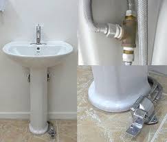 hands free, foot operated, water mixing