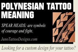 Polynesian Symbol Meaning Spear Heads Juno Samoan Tattoo Maori Tattoo Designs Polynesian Tattoo Meanings