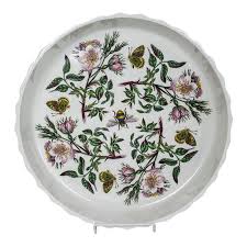 Vintage Portmeirion Botanic Garden 12 Quiche Plate Dog Rose Pattern In 2020 Portmeirion Botanical Gardens Rose Pattern