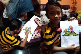 Cara menggambar rumah dengan krayon untuk anak sd yang mudah versi. Tertarik Mengerjakan Lks Untuk Kelas 2 Meski Masih Kelas 1 Sd Inovasi