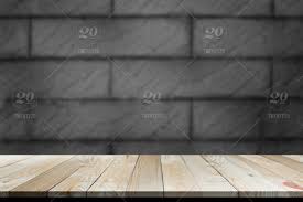 1,602 wood floor perspective premium high res photos. Empty Room Interior Wood Table Gray Dark Brick Floor With Copy Space For Add Text Presentation Wooden Floor Perspective Can Montage Display Or Deiting Put Product On Wood And Text On Background Stock