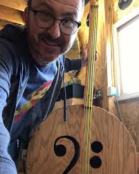 Slimline bass with new paint and custom features