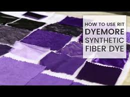 how to dye fabric rit dyemore synthetic dye