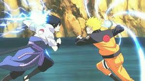 Naruto Sasuke Battle Chidori Rasengan Naruto Naruto And Sasuke Wallpaper Naruto Vs Sasuke Final Naruto Vs Sasuke