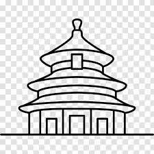 Temple Of Heaven Great Wall China Chinese Pagoda Drawing Transparent Png When you step over the threshold of one of these temples in china, you are stepping into a space where time has no meaning. temple of heaven great wall china