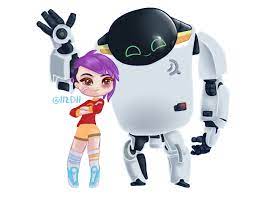 My Netflix S Original Film Next Gen Mai And Project 77 Chibis Fan Art American Cartoons Netflix Movie