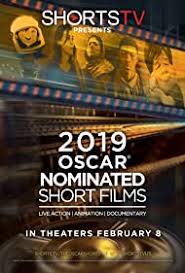 29 and running through the 31st. 2019 Oscar Nominated Short Films Animation 2019 Imdb